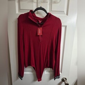 Red Guess bodysuit New with Tags